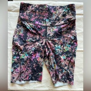 Lululemon Floral Women's Biker Shorts